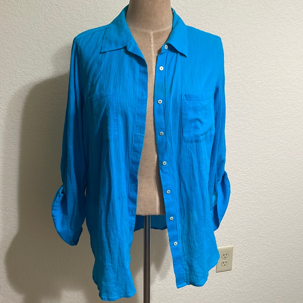 Talbots Womens Button Down